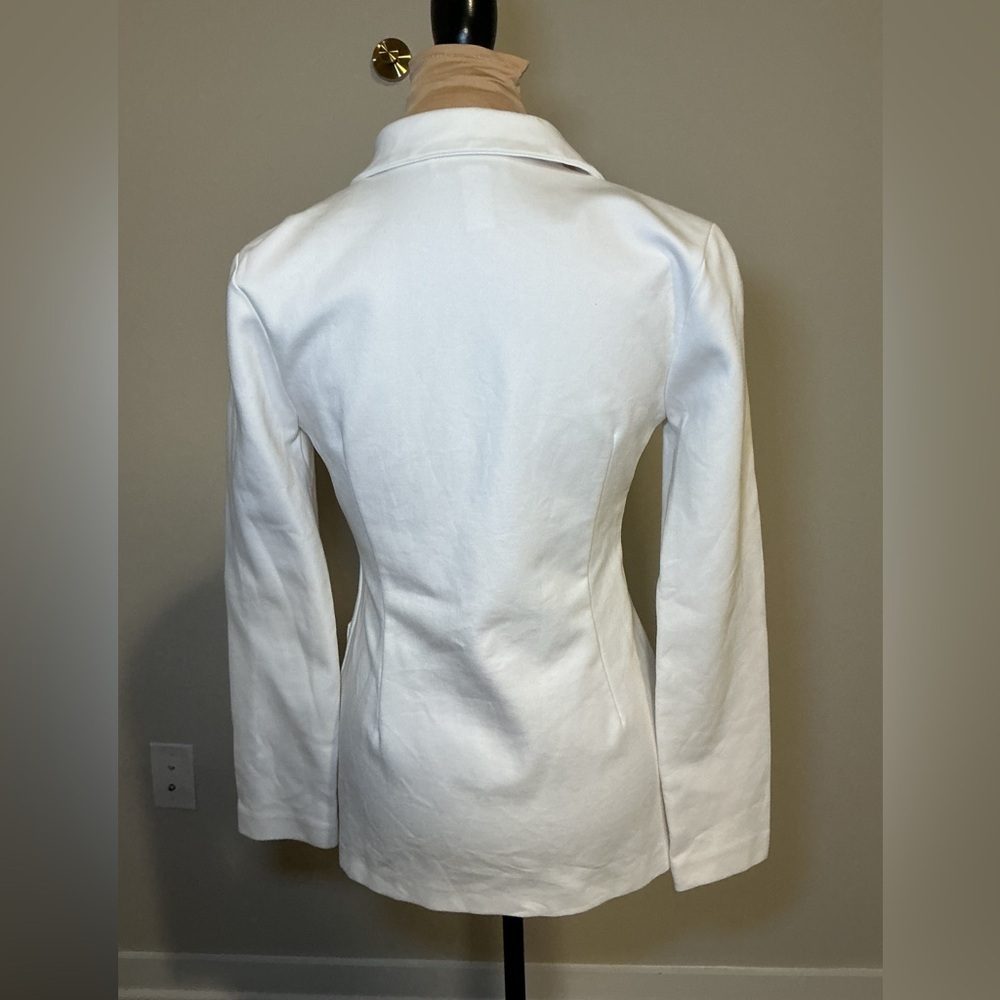 Joseph Ribkoff Elegant White Women's Blazer - Picture 3 of 8